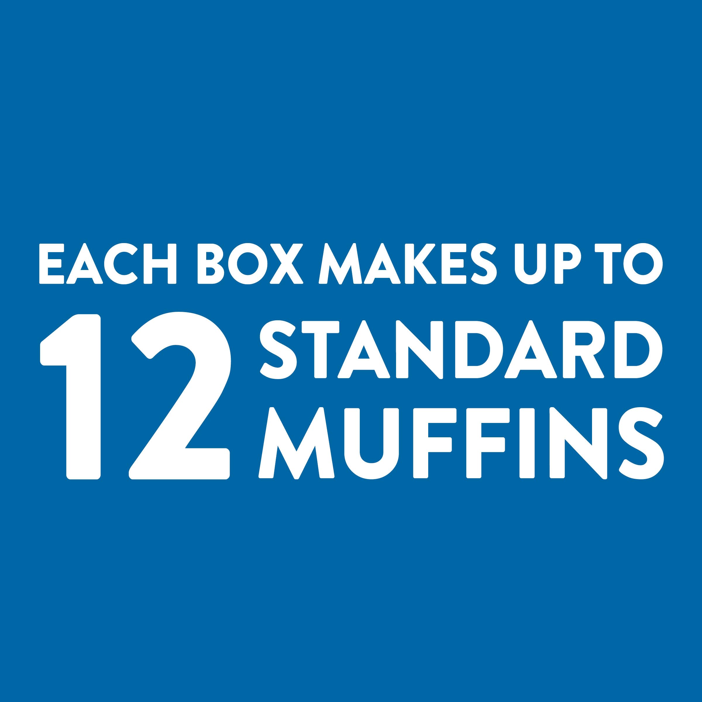 Pack of 12 Krusteaz Almond Poppy Seed Muffin Mix boxes