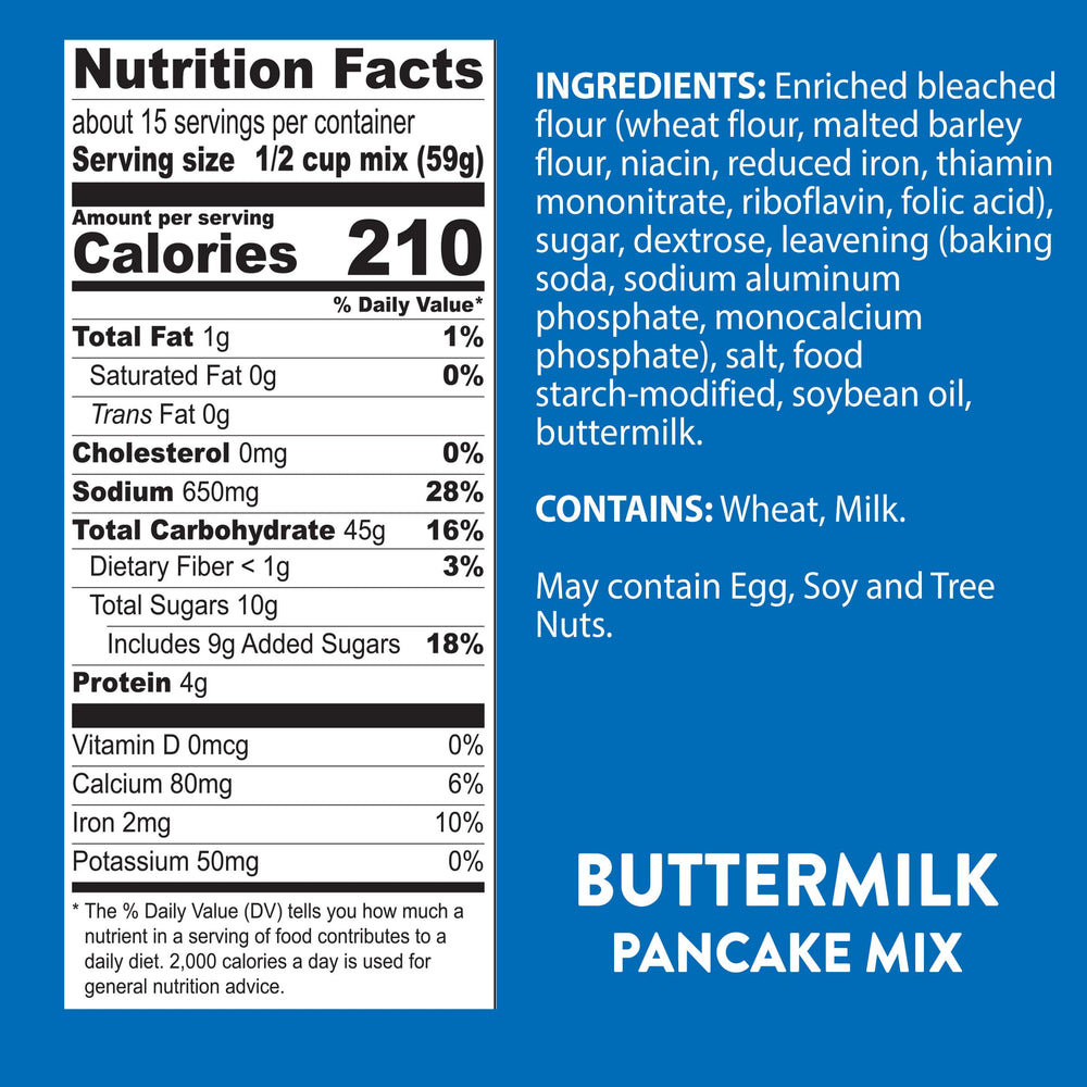 Krusteaz mix whisked to create smooth pancake batter.