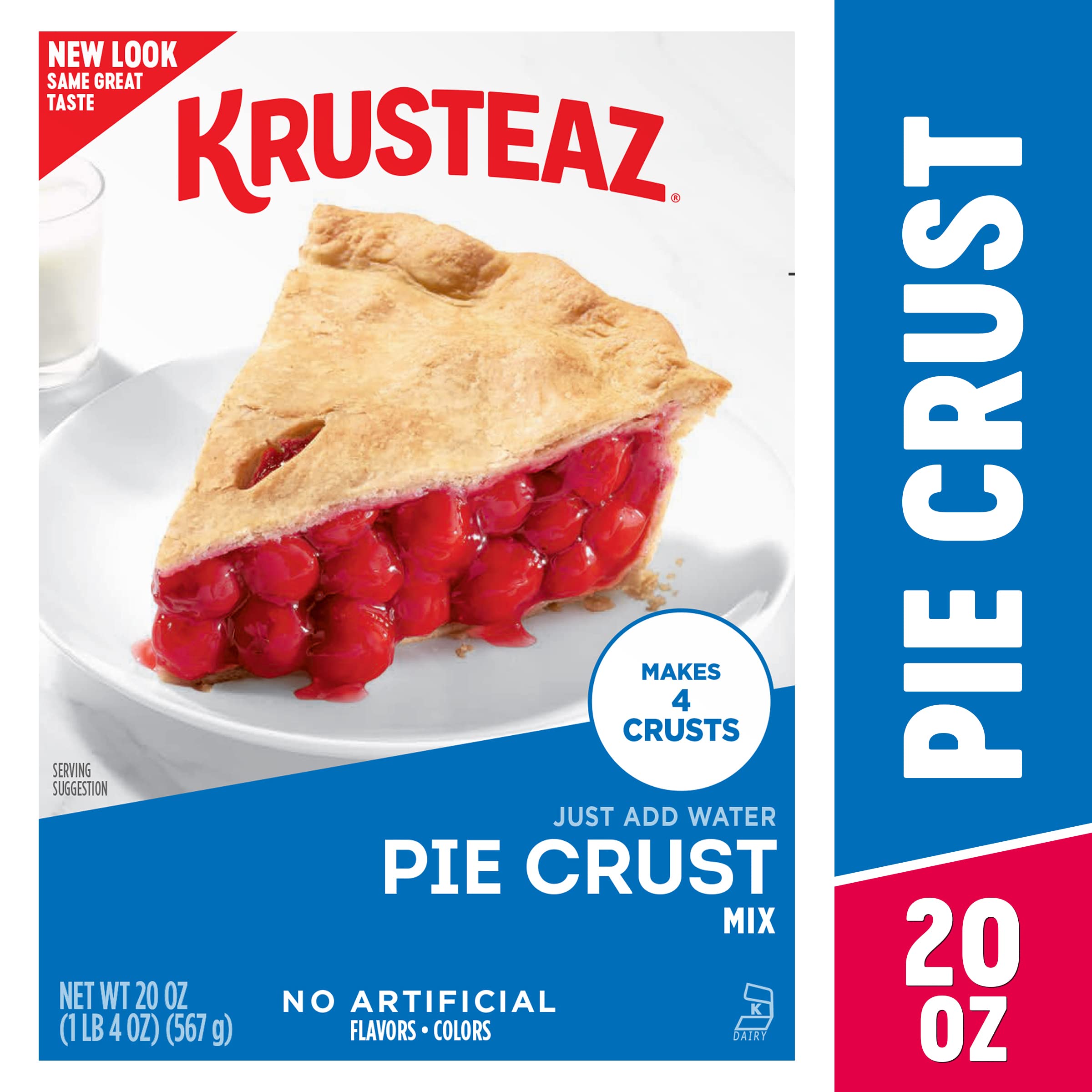 Krusteaz melt-in-your-mouth crust close-up for appealing textures.