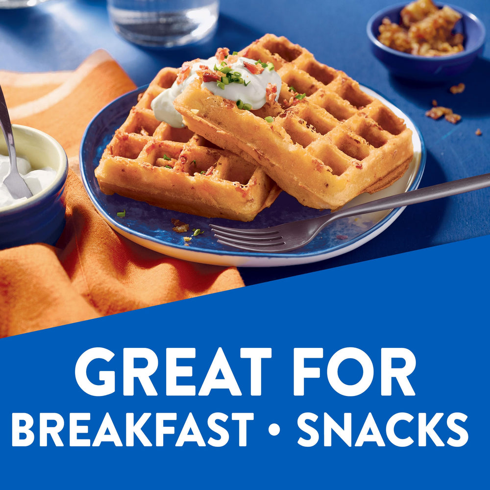 Krusteaz waffle mix contains no artificial flavors colors or preservatives.