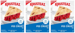 Krusteaz traditional light flaky pie crust mix box ready for easy, flaky crusts.