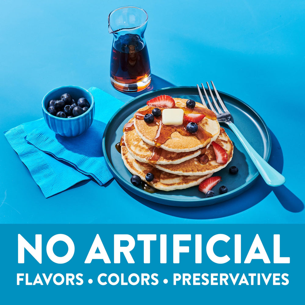 Waffle iron ready with gluten-free Krusteaz mix.