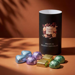 Rich Roasted Hazelnut center in Ksana Choco praline for hazelnut lovers