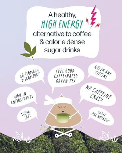 Kubo Tea tropical blend with chamomile and carob for balanced aroma.