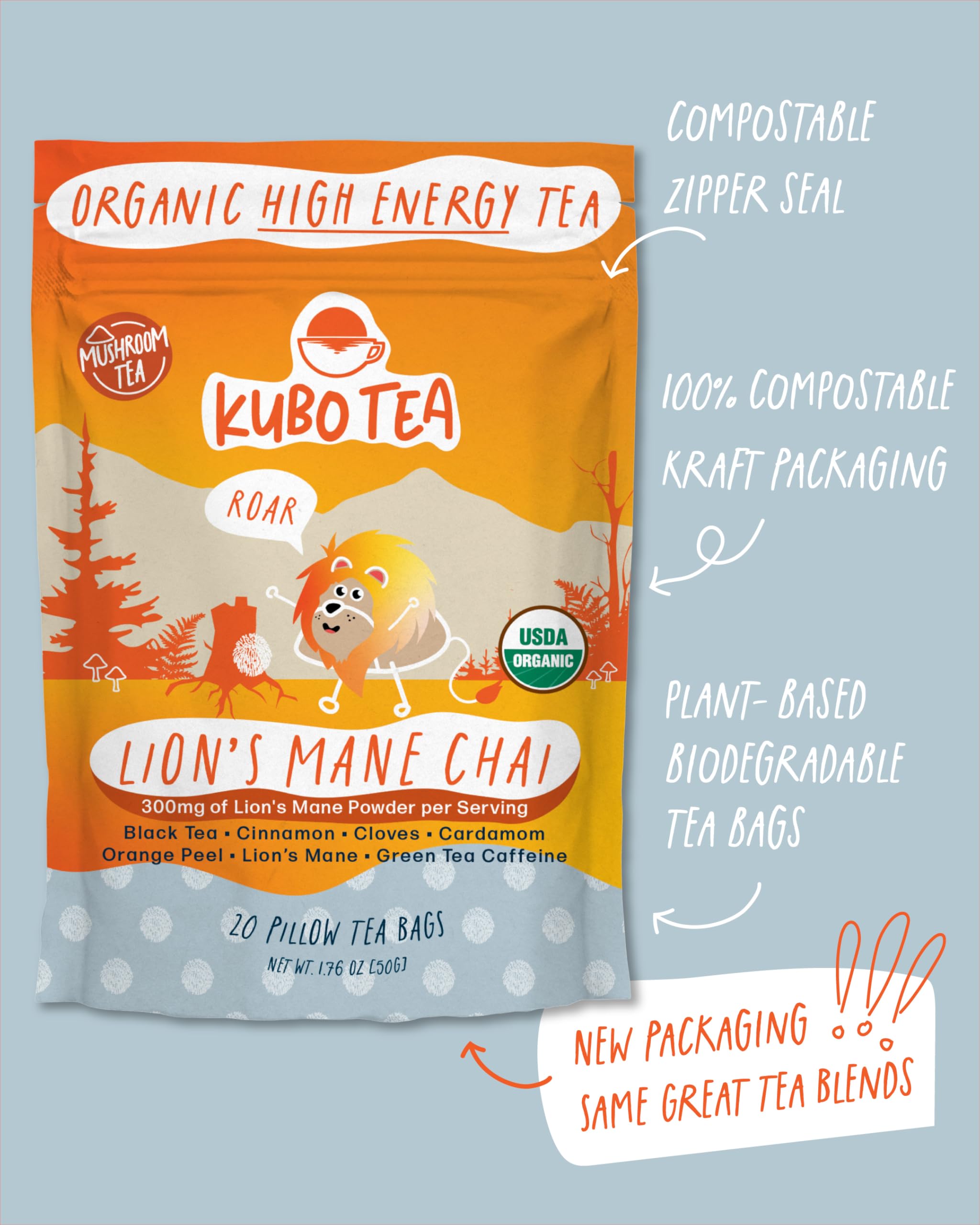 Kubo Tea smooth alertness without crash during study sessions