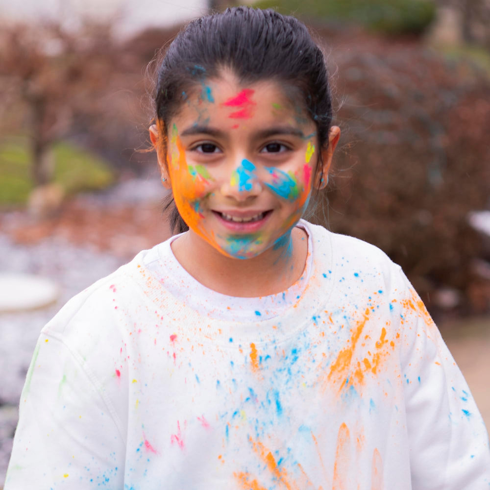 Kulture Khazana biodegradable color with lawn-friendly design for eco-conscious events.