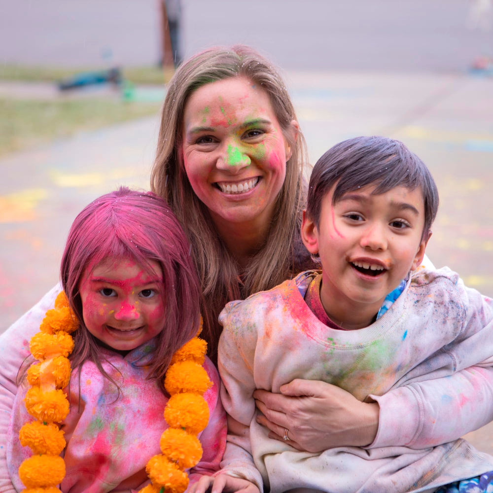 Kulture Khazana bright color powders in multiple shades for vibrant festival moments.
