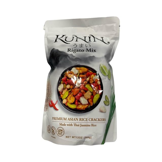 KUNIN Rigato mix crackers assortment on board, light and crispy for sharing moments.