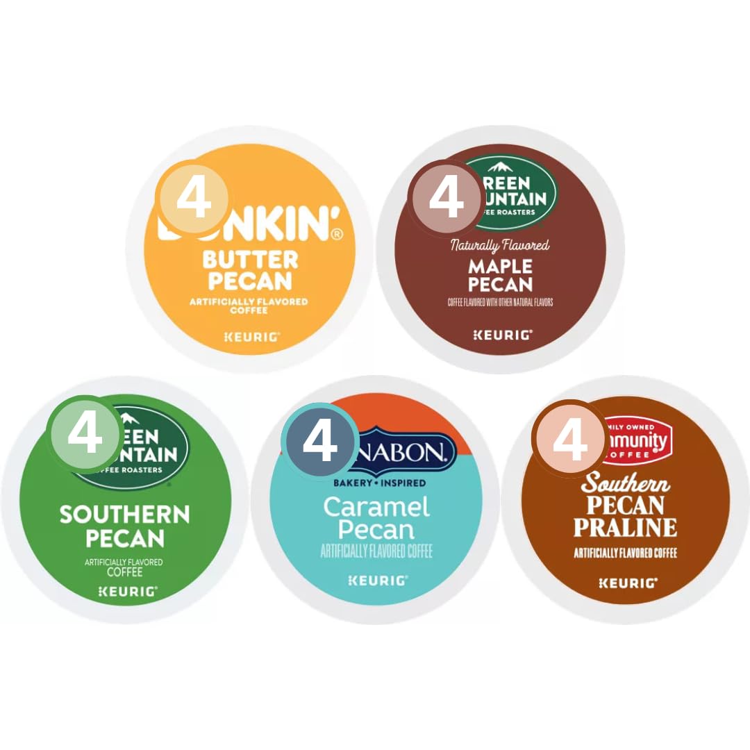KUPIX pecan K-Cups with maple flavor, ideal for a bright morning