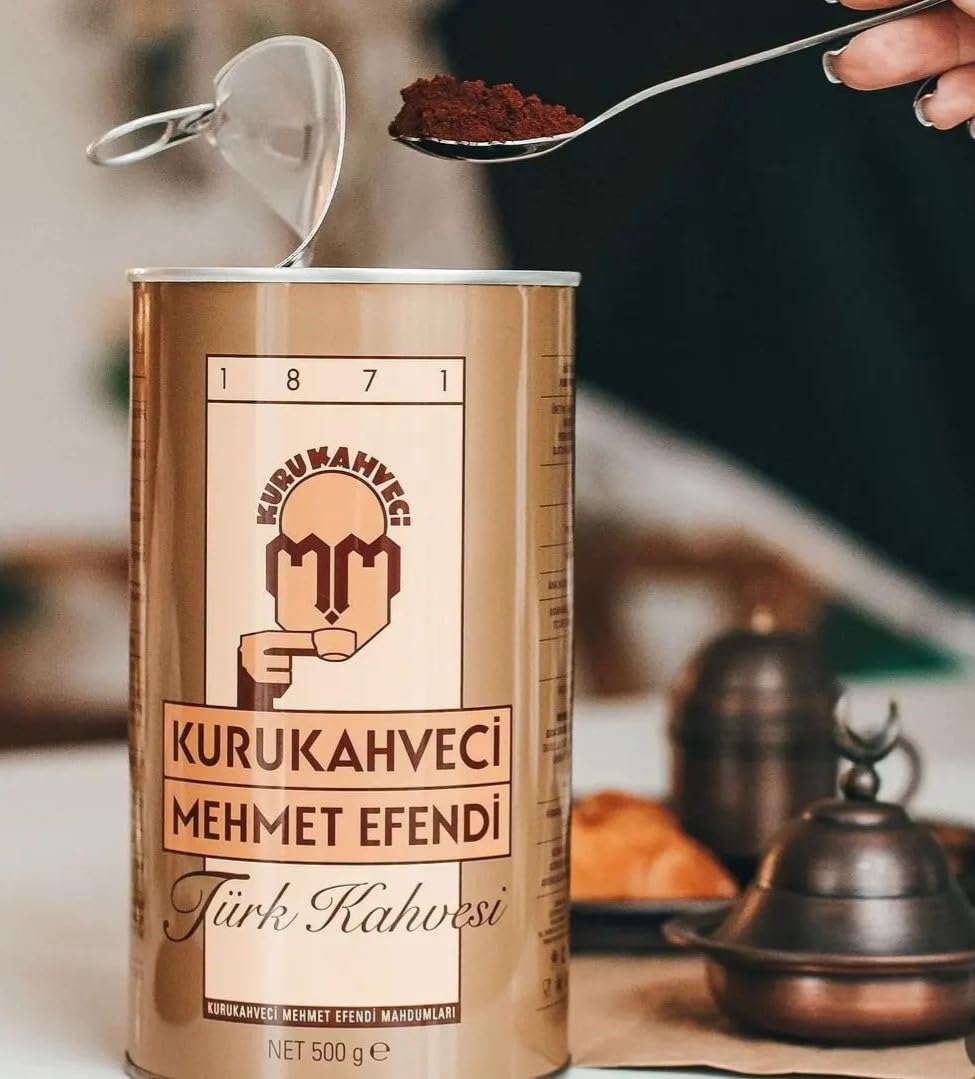 Ground Turkish coffee packed for easy preparation and authentic cup at home.