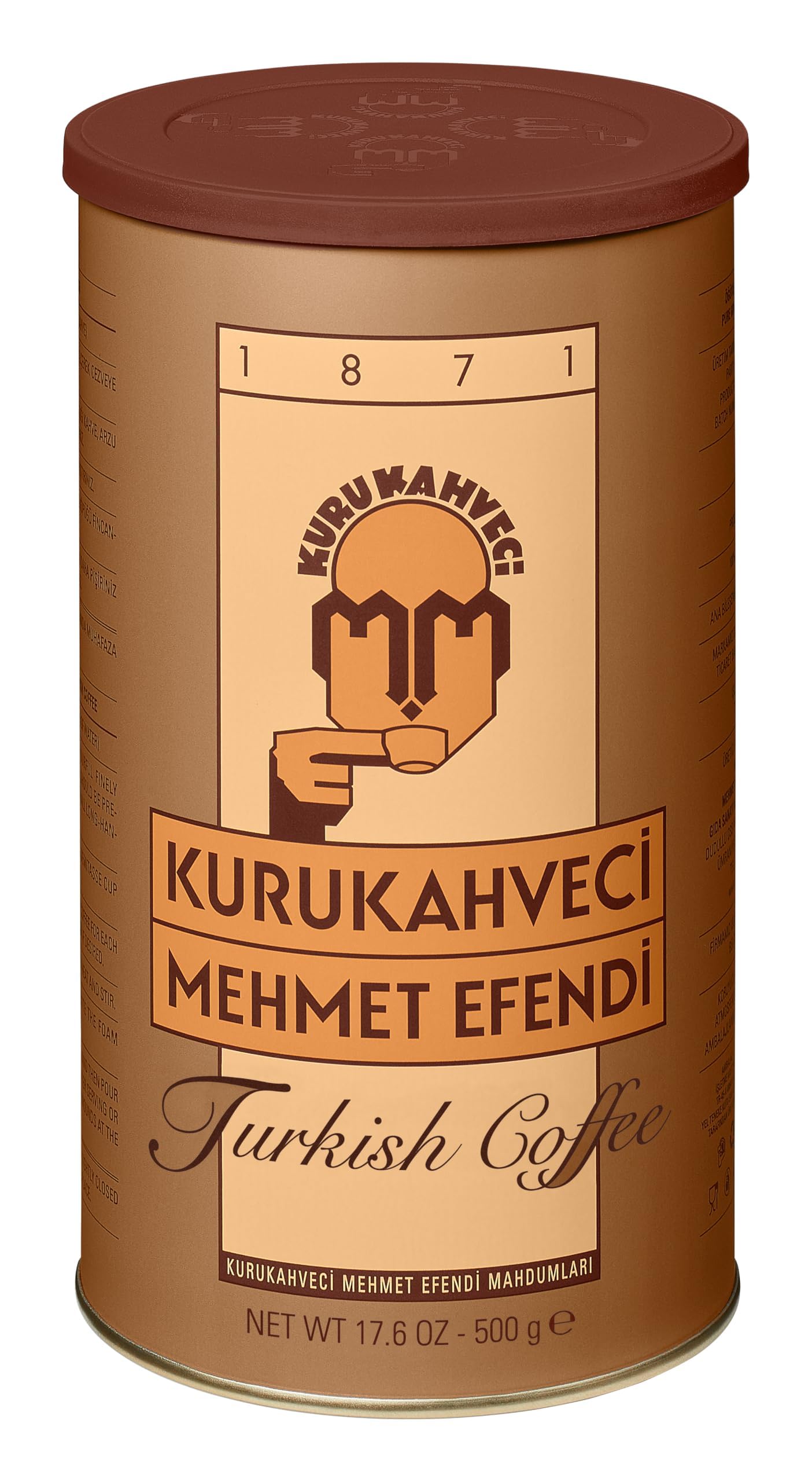 Kurukahveci Mehmet Efendi Turkish coffee foam highlights a bold morning ritual.
