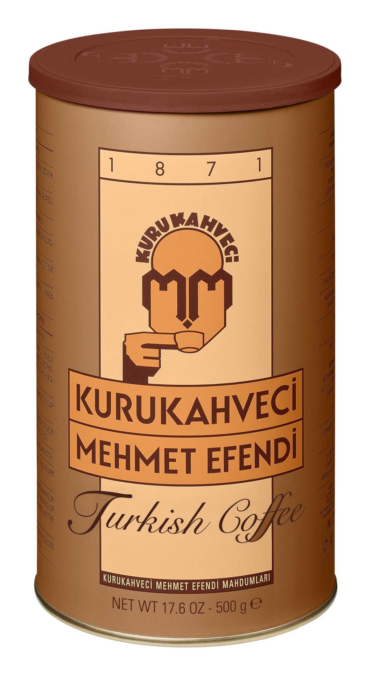Kurukahveci Mehmet Efendi Turkish coffee foam highlights a bold morning ritual.