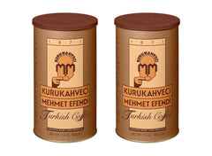 Kurukahveci Mehmet Efendi Turkish coffee foam in cezve for authentic brews.