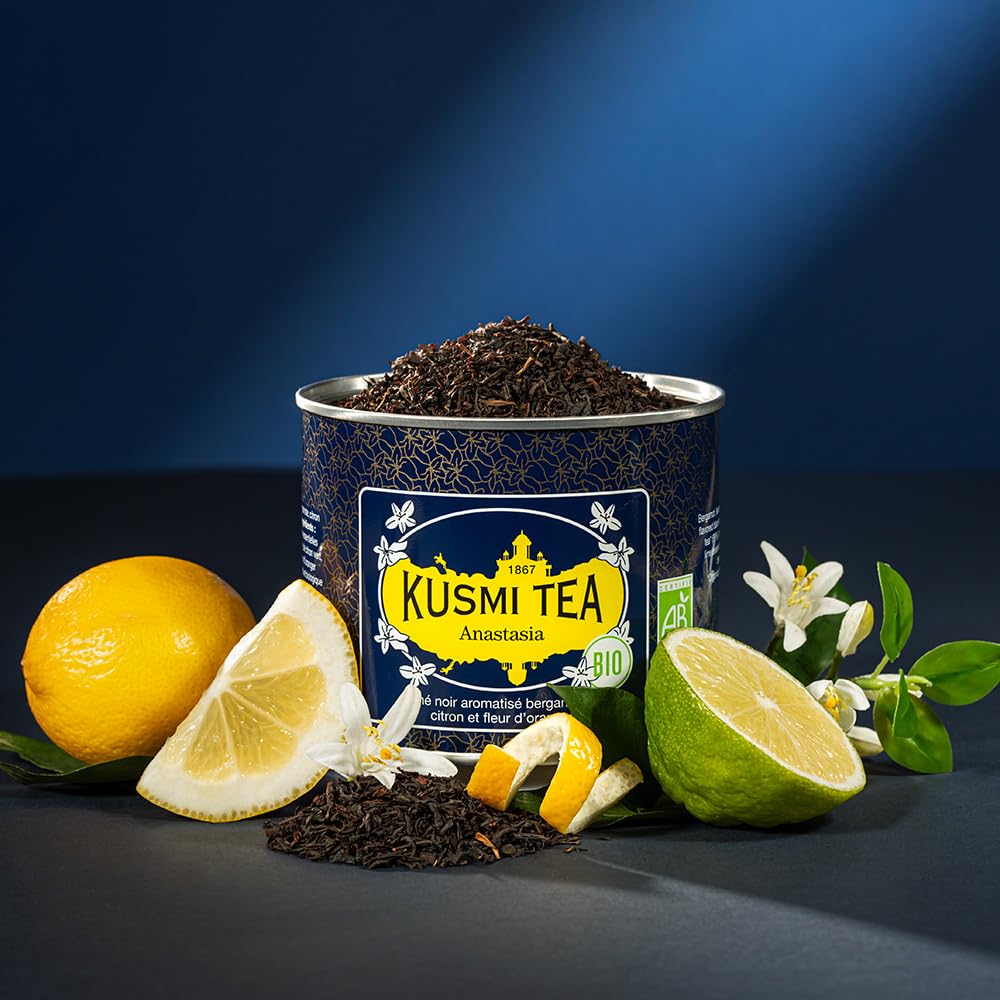 Anastasia orange blossom adds a delicate floral finish to tea.