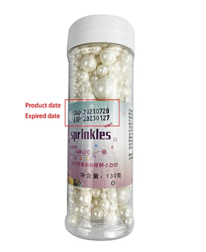Kuting edible pearls suit Valentine’s or Mother’s Day desserts with elegance