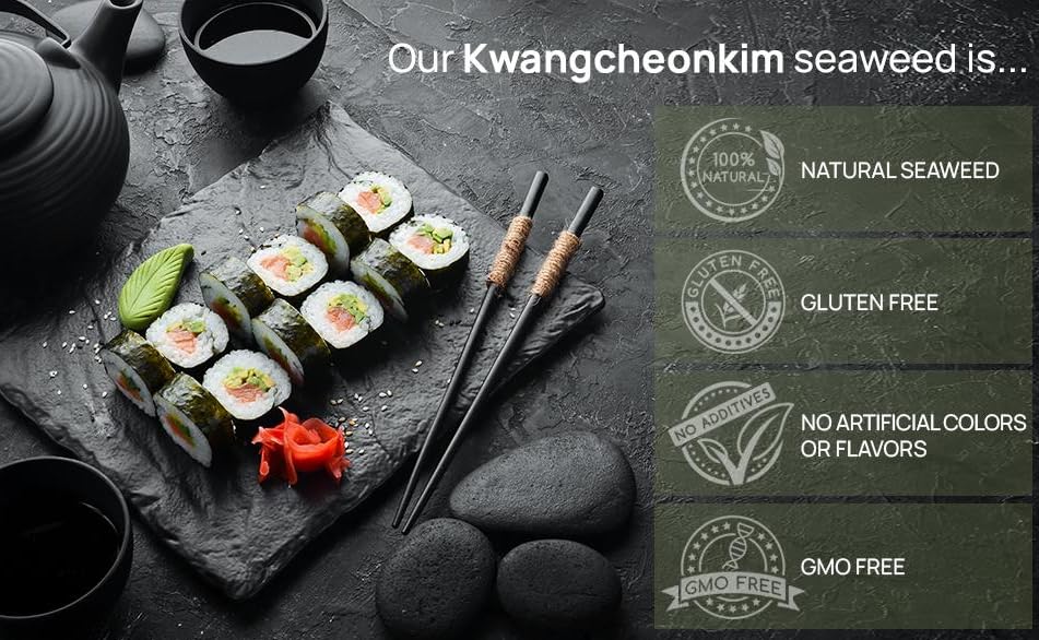 KC KWANGCHEONKIM Kimnori brand logo on the pack.
