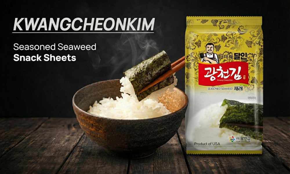 KC KWANGCHEONKIM Kimnori natural laver roasted and flavorful.