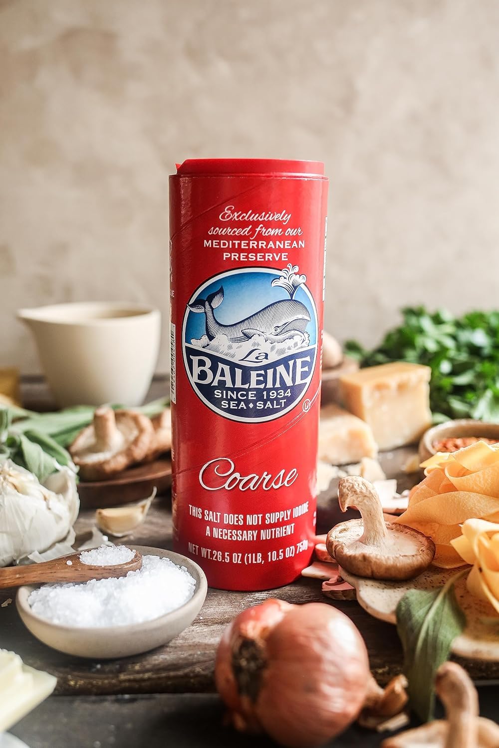 La Baleine kitchen canister storage for long-term use