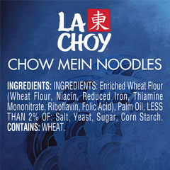 La Choy Chow Mein Noodles in a bowl showing versatile meals ready fast