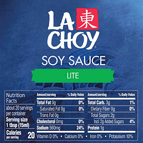 La Choy Lite Soy Sauce bottle and pantry setup for quick weeknight cooking
