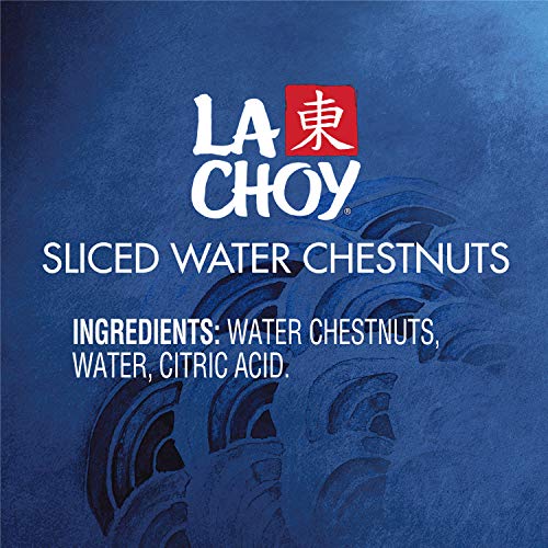 La Choy sliced water chestnuts ready to use for quick flavorful meals.