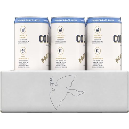 La Colombe Draft Latte chilled serve shows ready-to-drink convenience.