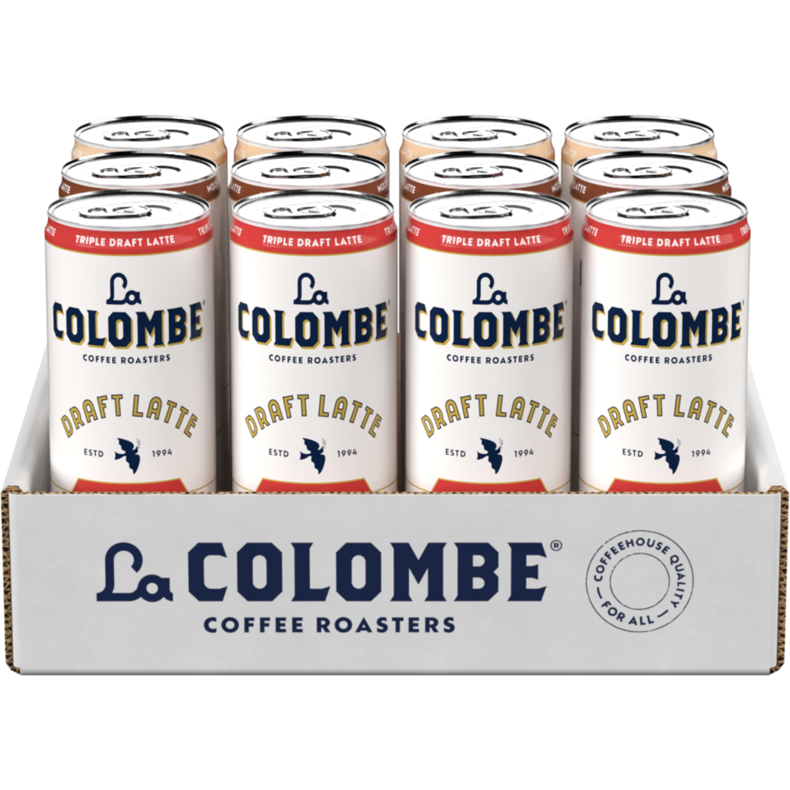La Colombe on-the-go can in bag suits busy mornings