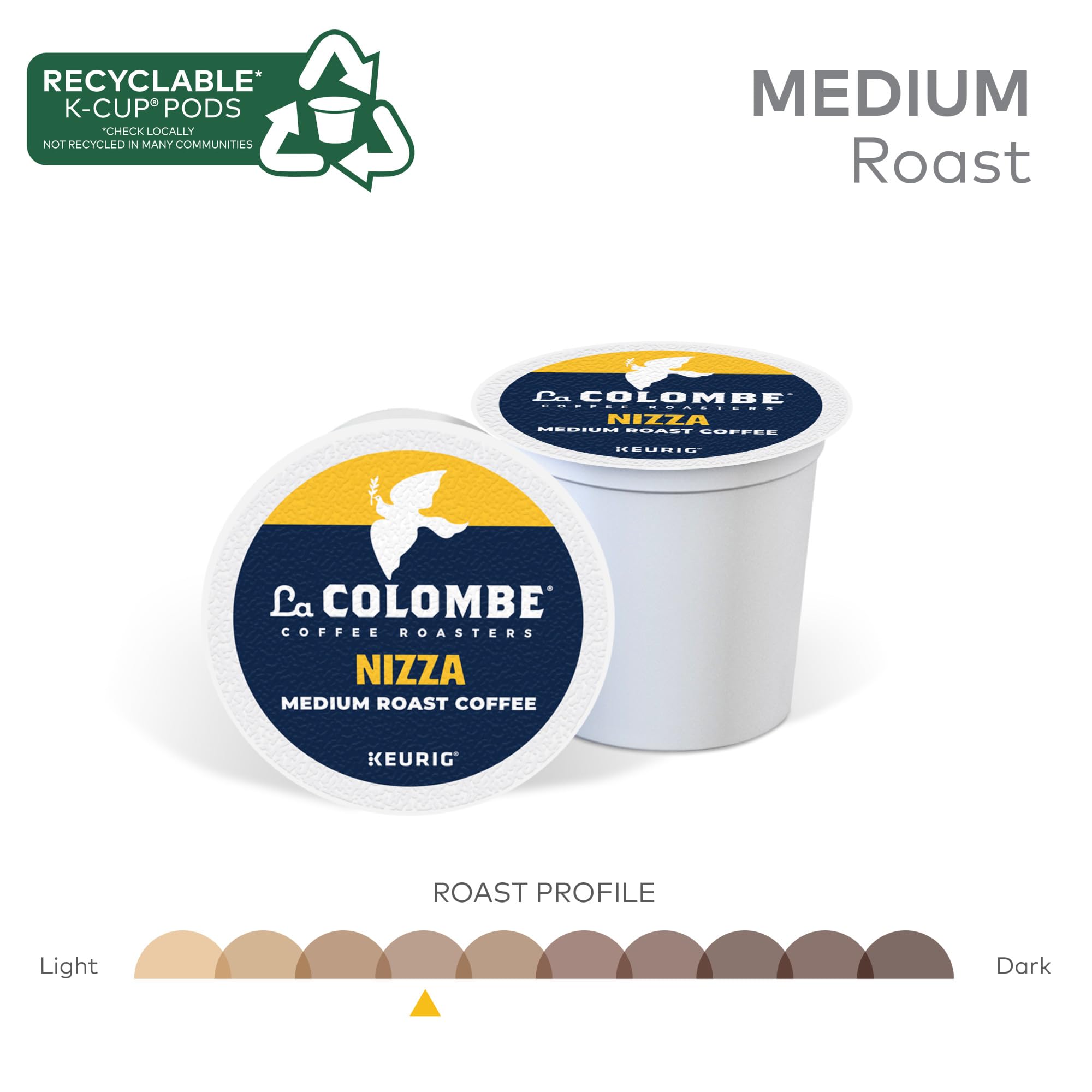 La Colombe Nizza aroma hints honey and roasted nuttiness for a balanced cup.