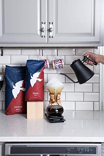 La Colombe Nizza cafe setting shows versatile use for espresso and drip.