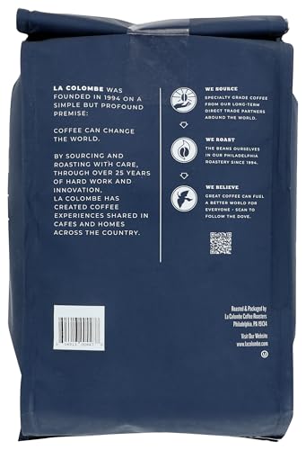 La Colombe Nizza milk chocolate and nut notes highlight aroma and flavor.