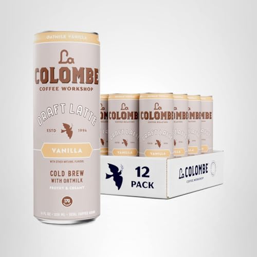 La Colombe vanilla latte can with pack appeals to busy days