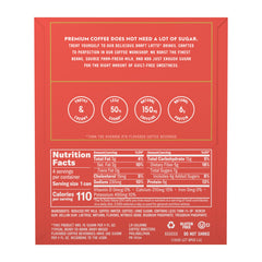 La Colombe Triple Draft Latte foam top reveals silky lactose-free foam and vanilla-maple notes.
