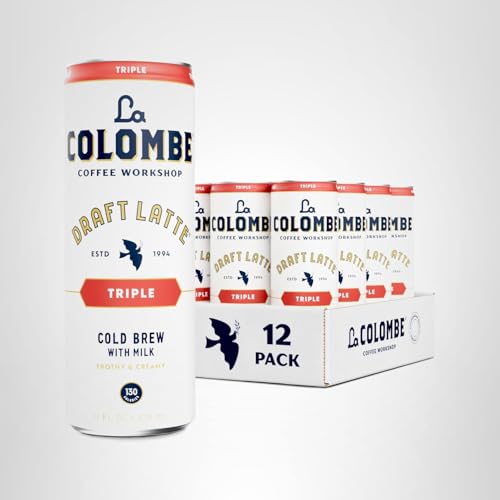 La Colombe cold brew latte ready to drink for travel and on-the-go