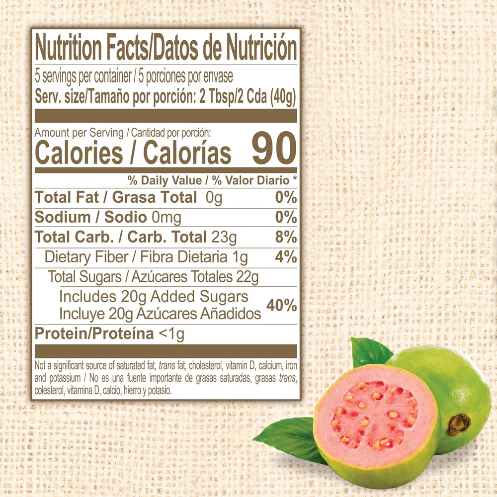 La Constancia Guava Spread closeup showing natural color and creamy texture.