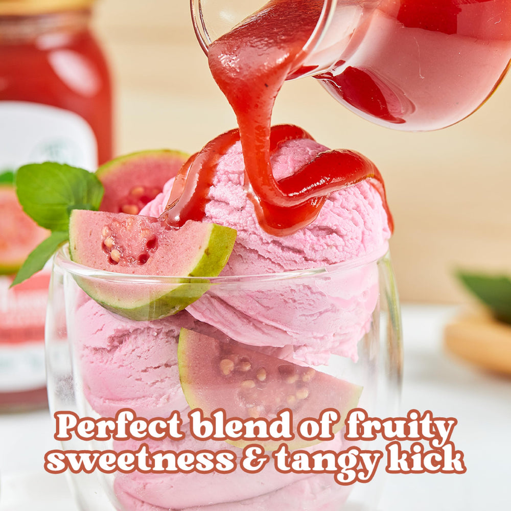 La Constancia Guava Spread swirls into yogurt for a fruity lift.