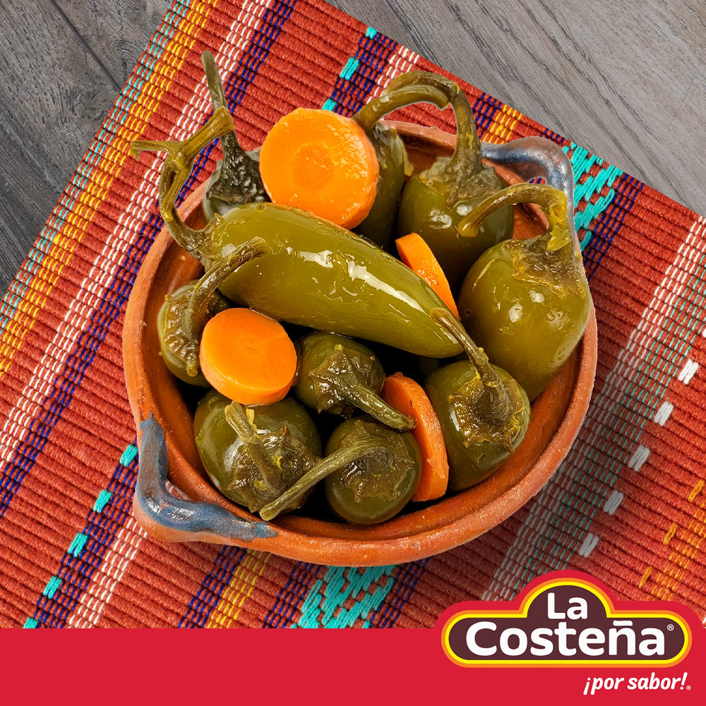 La Costeña jalapeños enhance burritos and fajitas with authentic tang.