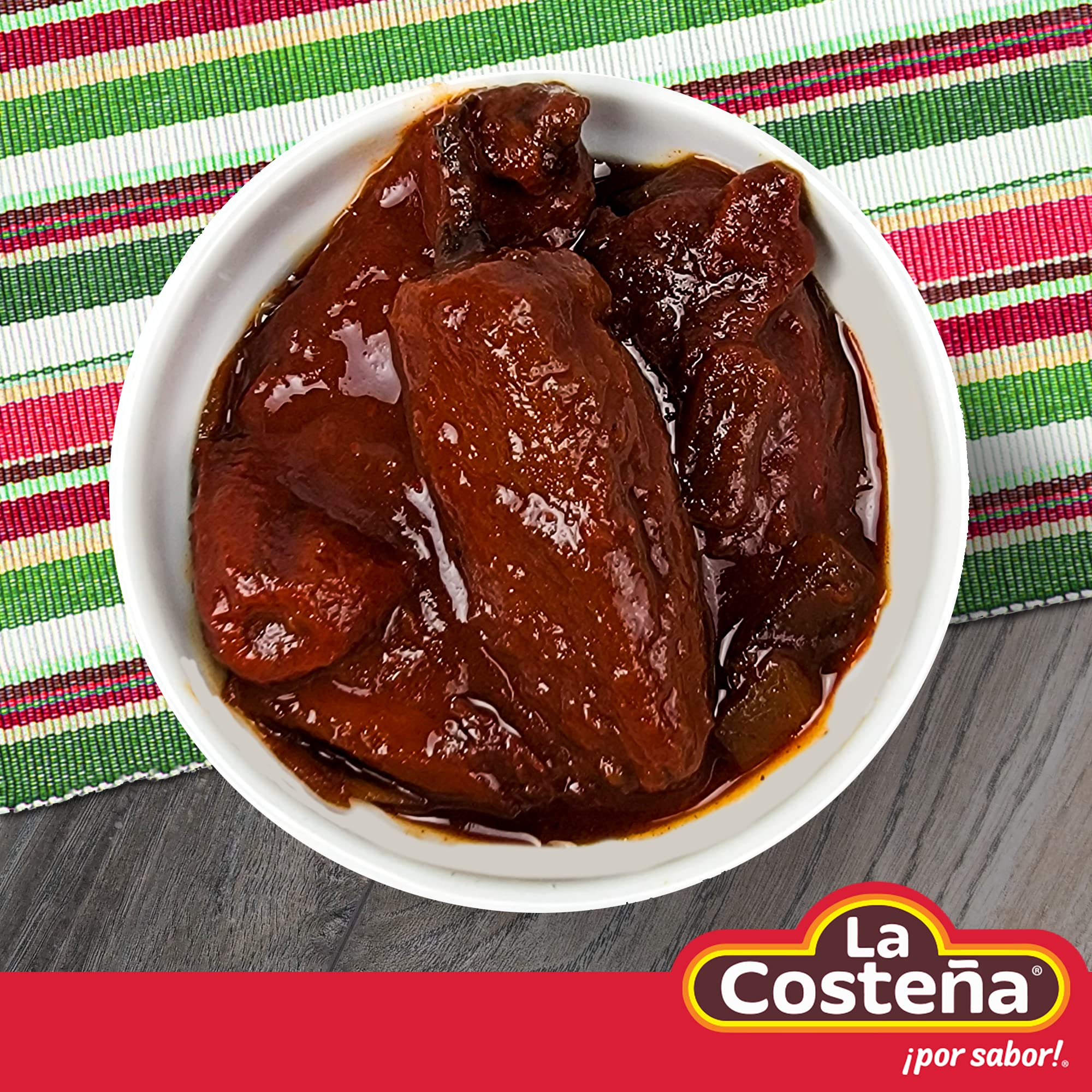 La Costeña pickled carrots jar adds crunchy zing to bowls and burgers.