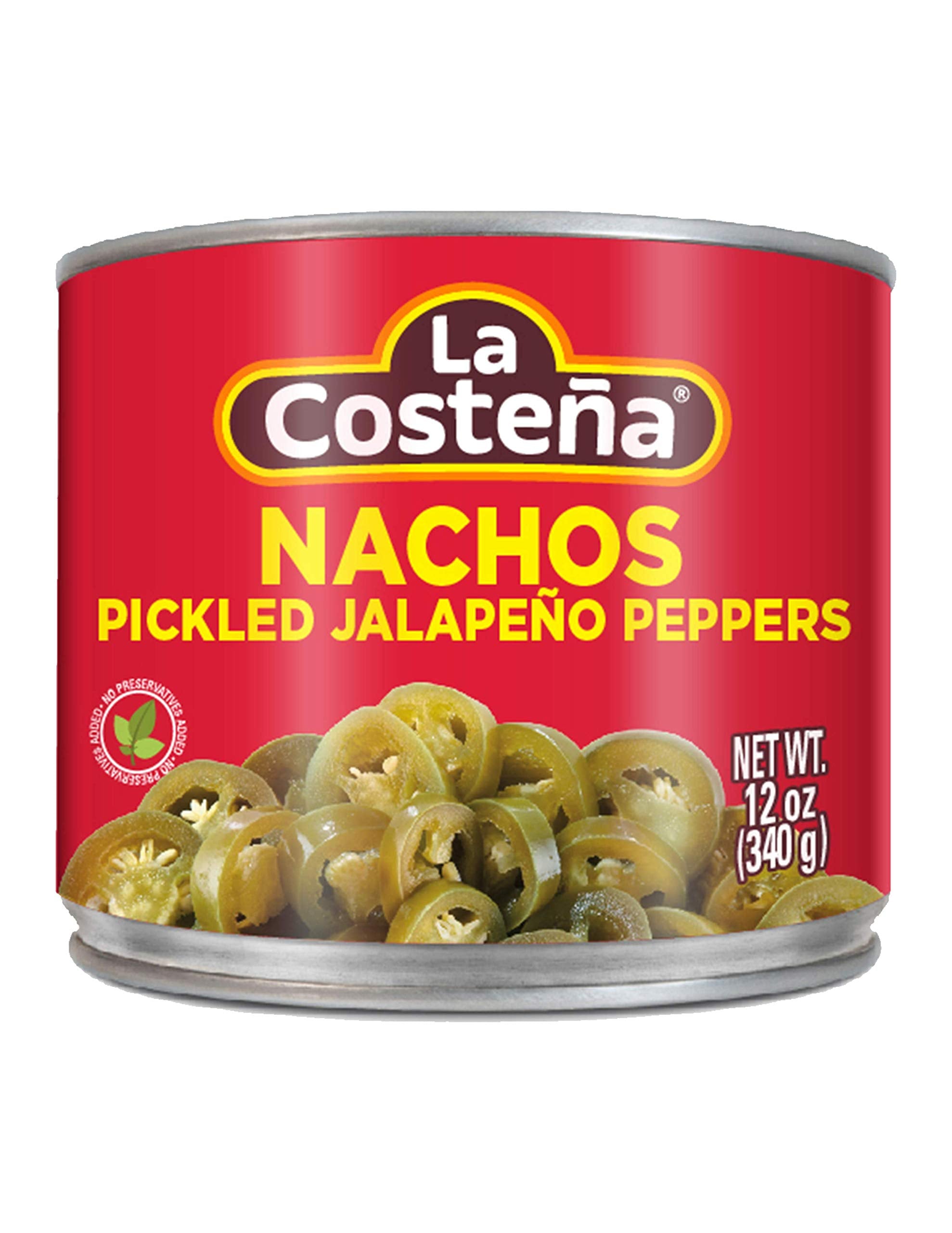 La Costeña sliced jalapeño peppers jar ready to elevate nachos and tacos.