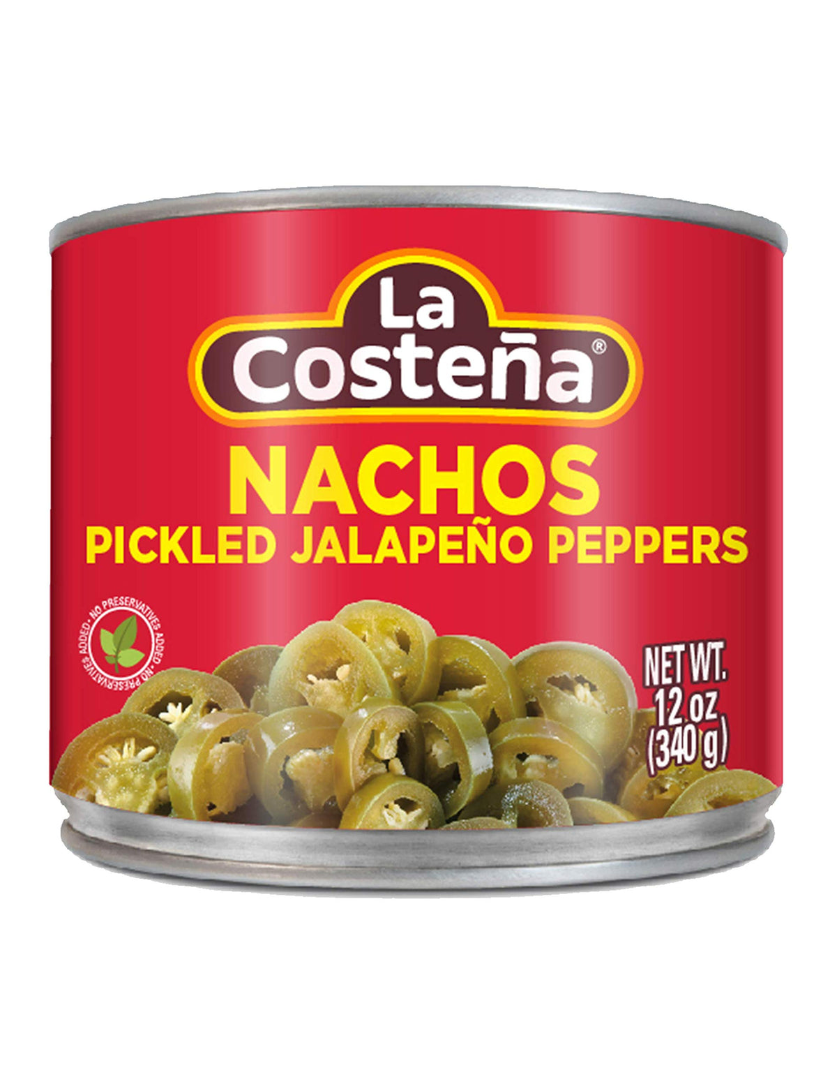La Costeña sliced jalapeño peppers jar ready to elevate nachos and tacos.