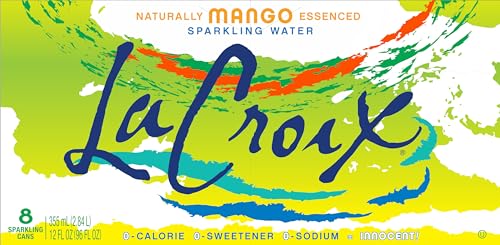 La Croix Mango 8-pack display emphasizes easy, on the go refreshment.