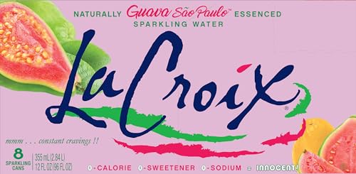 La Croix natural essences convey vibrant aroma and flavor.