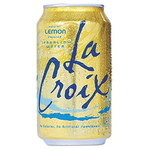 Eco-friendly La Croix cans and recyclable packaging imagery