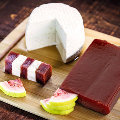 La Cubanita sugar free guava paste breakfast with toast and cheese, appealing pairing.