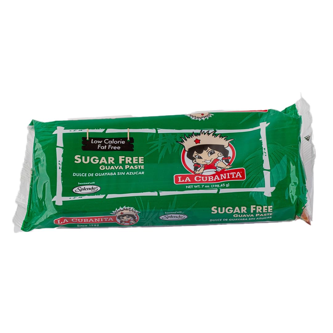 La Cubanita sugar free guava paste 7oz pack shot, convenient and sugar-free.