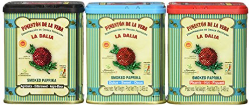La Dalia smoked paprika trio bittersweet pack-shot for nuanced sauces and roasting