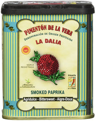 La Dalia smoked paprika trio hot pack-shot for bold smoky flavor in stews and paella