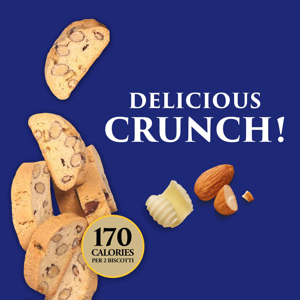 La Dolce Vita biscotti pairs with coffee or tea, enhancing morning rituals.