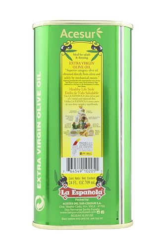 La Española EVOO fruity aroma enhances grilled vegetables and seafood