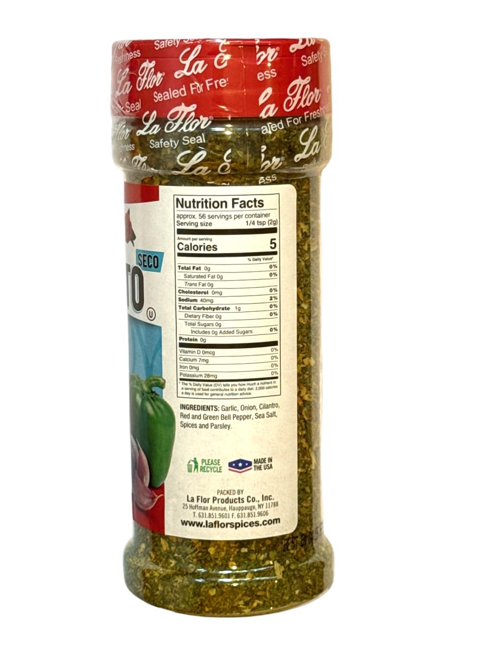 La Flor Sofrito Seco: aromatic-herbs-spices for rich stews and rice.