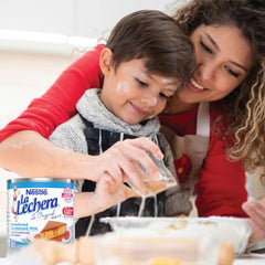 La Lechera used as coffee creamer for smooth sweetness and aroma.